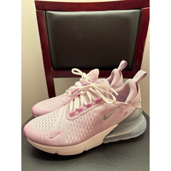 Nike Shoes - Nike Air Max 270 Women Pink White Athletic Sneakers Shoes Size